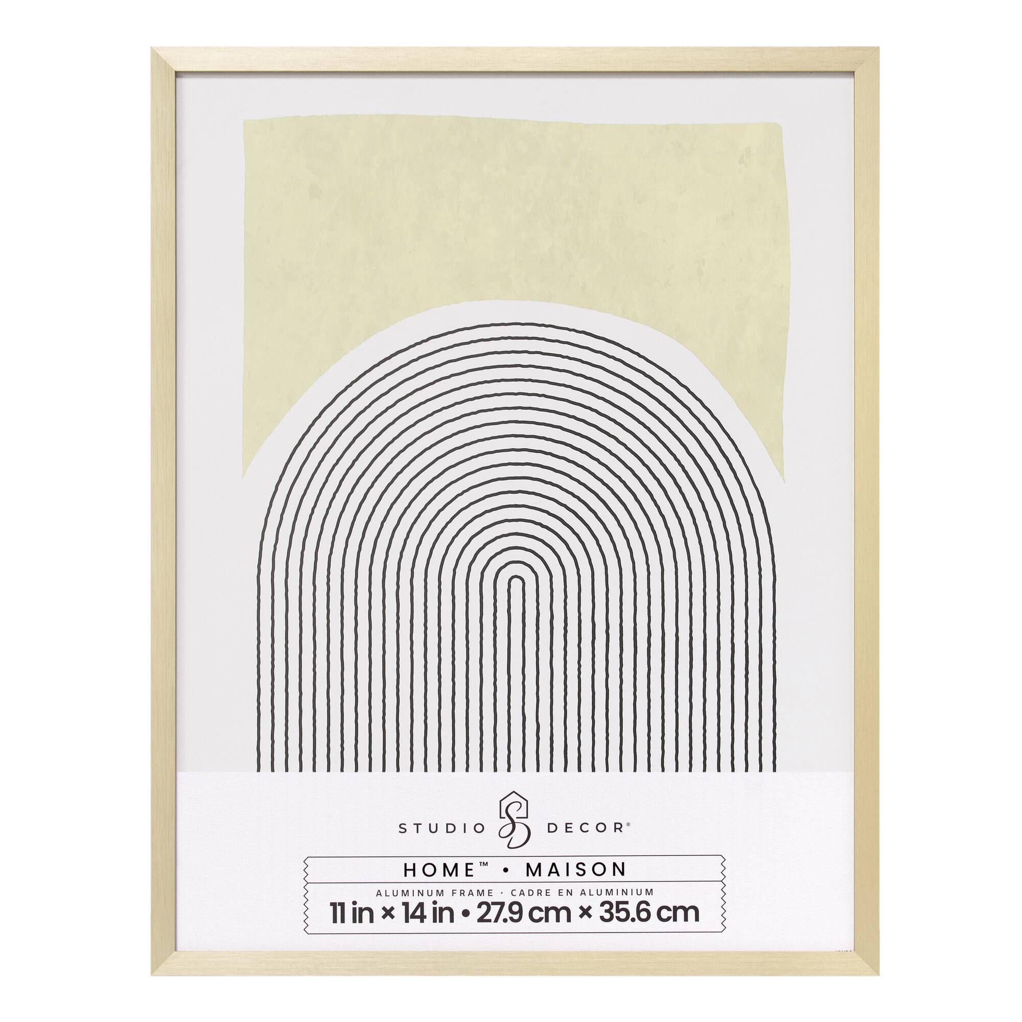 Home™ Gold Aluminum Frame by Studio Décor